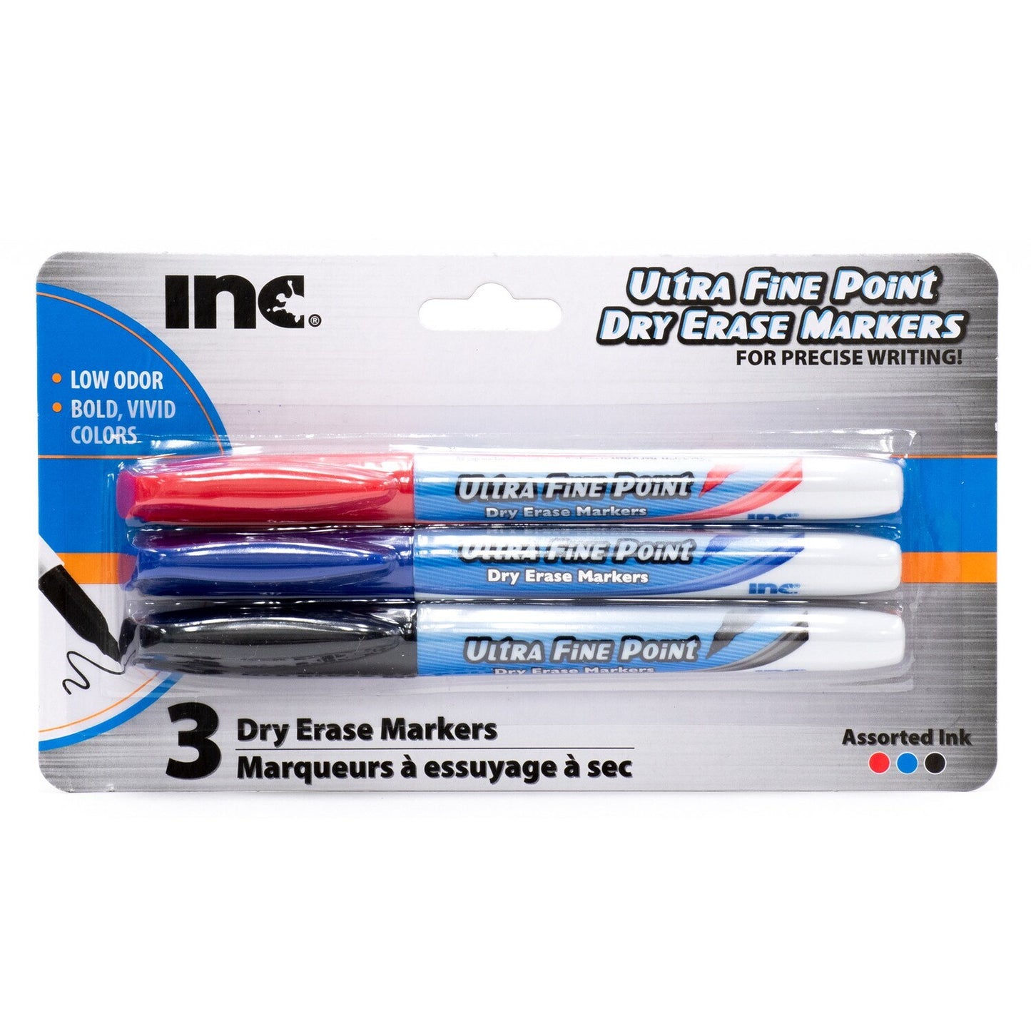 Inc. Ultra Fine-Point Dry Erase Markers, 3-ct. (Pack of 36)