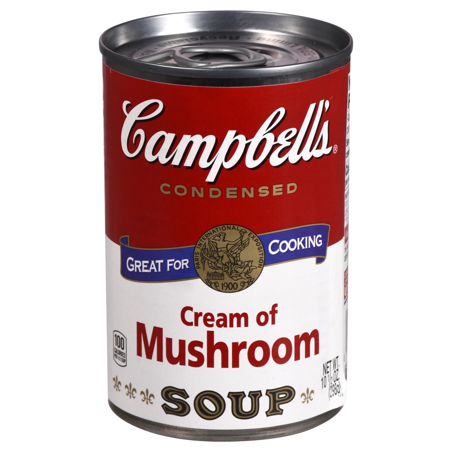 Campbells Cream of Mushroom Soup, 10.75-oz. Cans (Pack of 24)