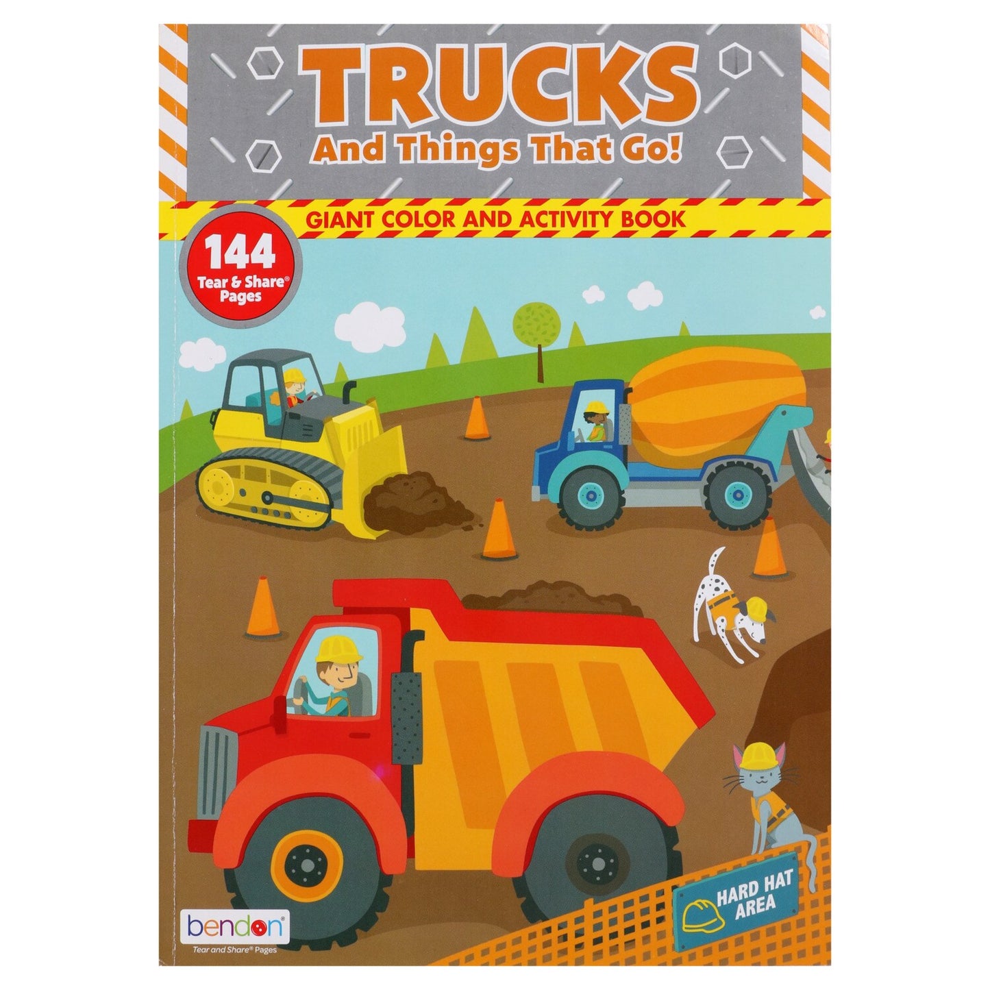 Bendon Giant Coloring and Activity Books, 160 Pages (Pack of 12)