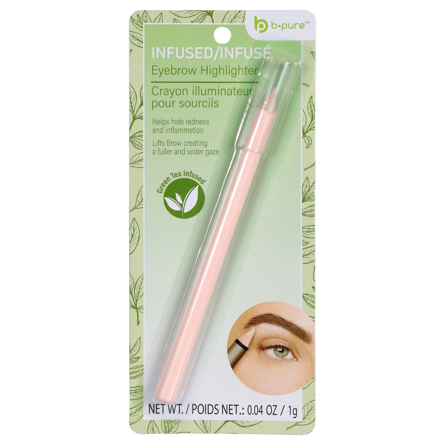 b·Pure Green Tea Eyebrow Lifting Highlighter (Pack of 24)
