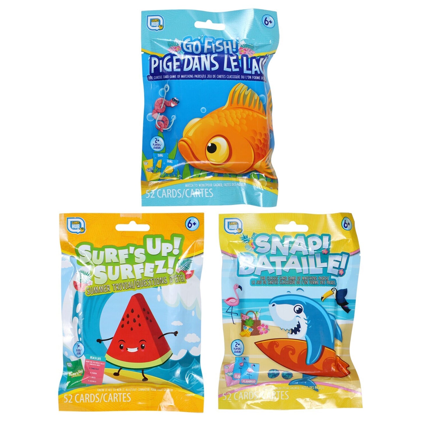 Games Hub Family Card Games, 52-ct. Decks (Pack of 24)