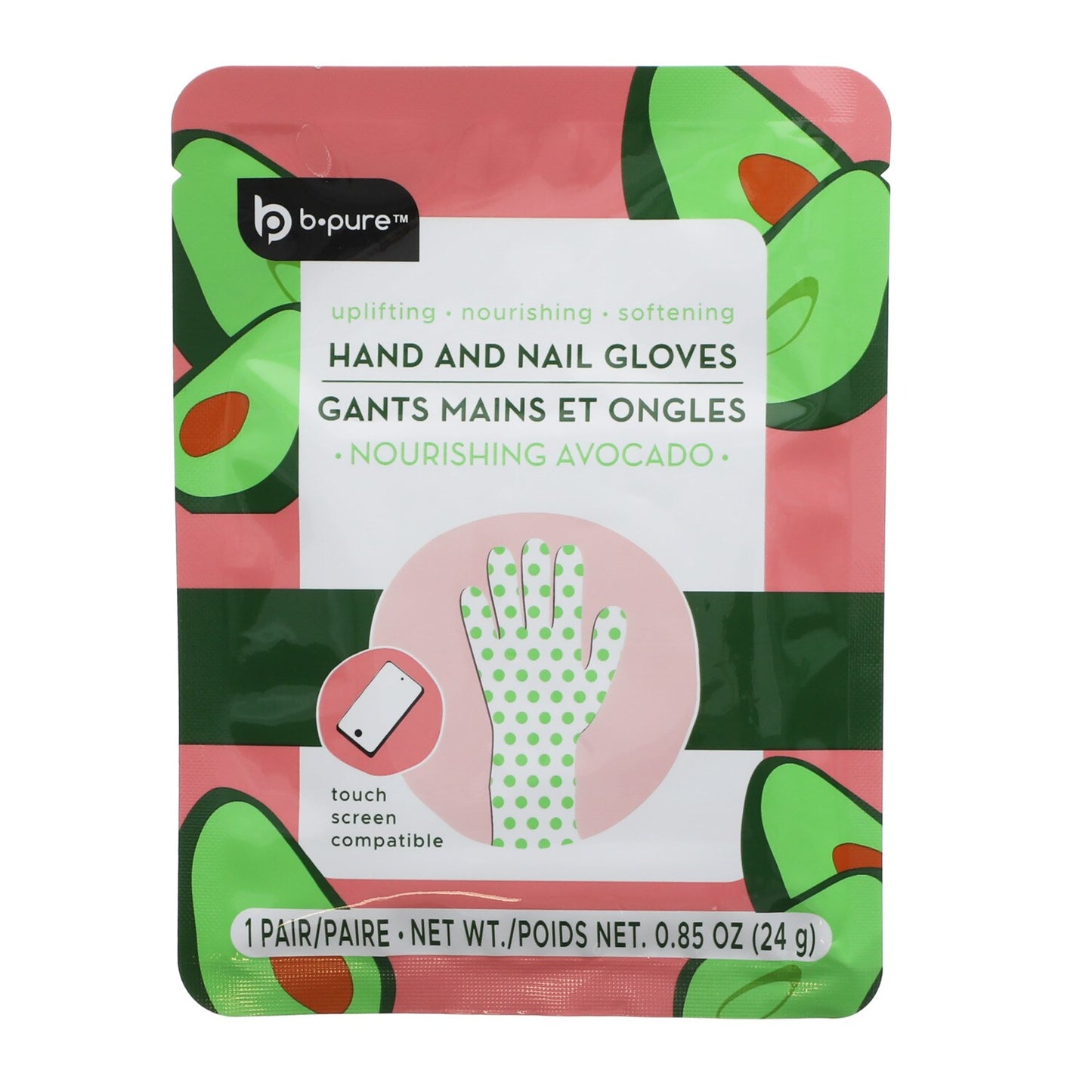 B-Pure Nourishing Avocado Hand and Nail Gloves (Pack of 18)