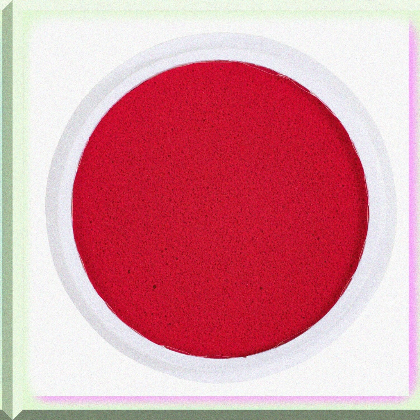 Jumbo Pink Circular Washable Stamp Pad 5.75"