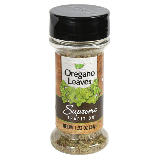 Supreme Tradition Oregano Leaves, 1.23 oz. (Pack of 12)