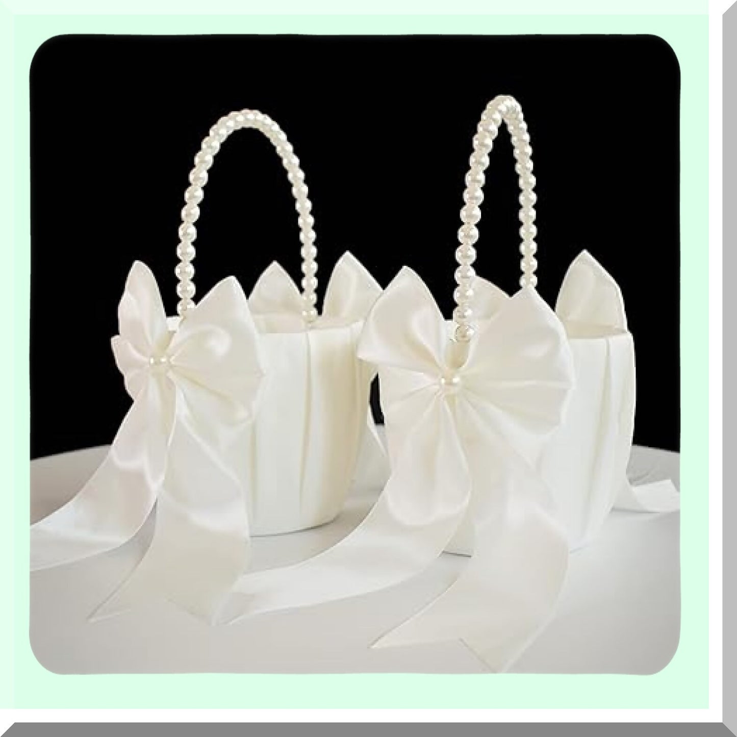 Wedding Decoration Baskets for Flower Girls and Events