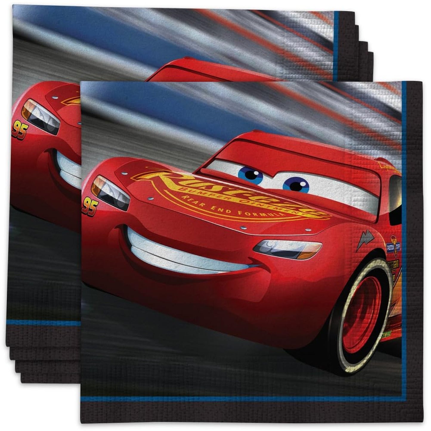 Cars 3 Beverage Napkins 16ct for Kids' Parties