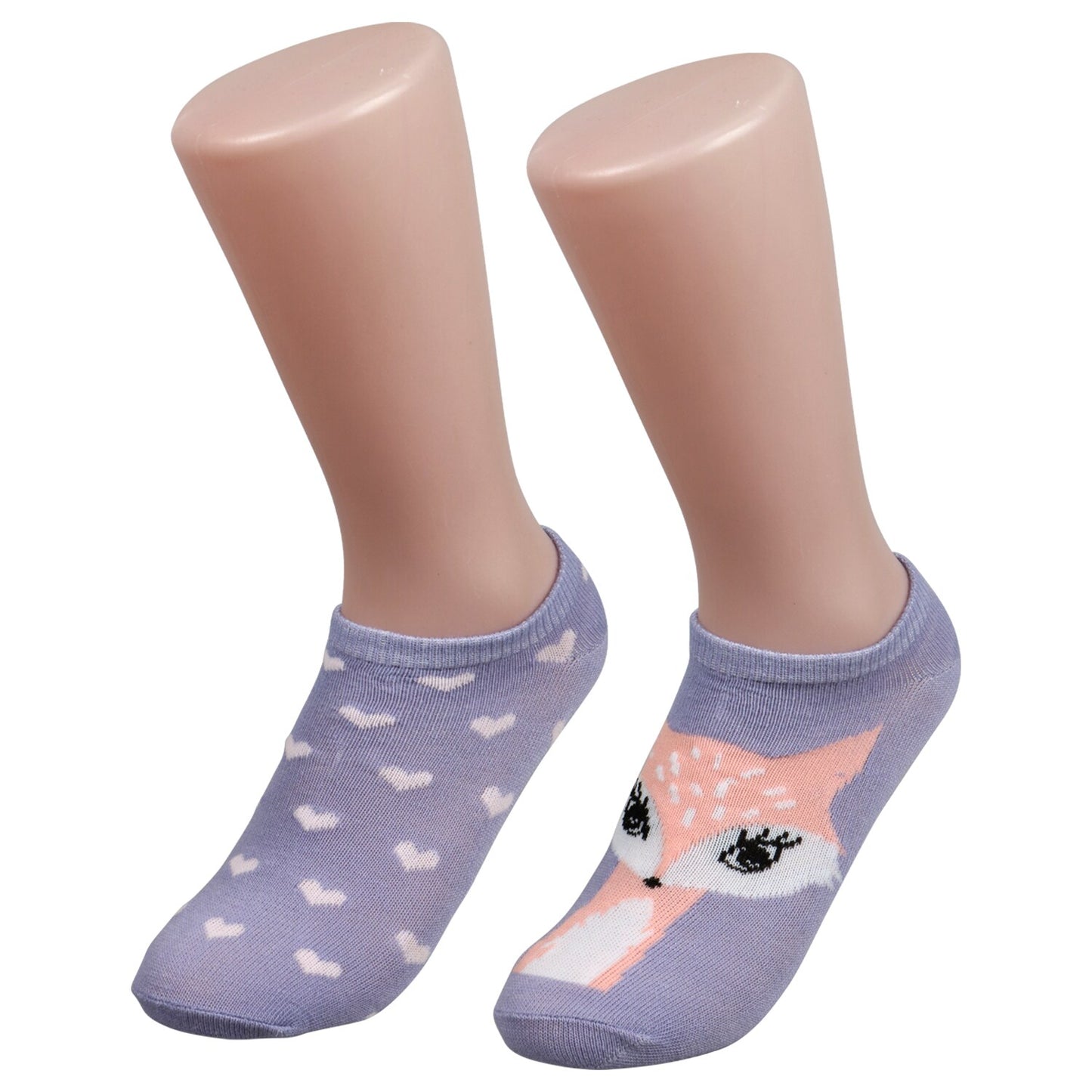 Essie Legwear Girls' Animal Fashion Lowcut Socks, 2-ct. Packs (Pack of 36)