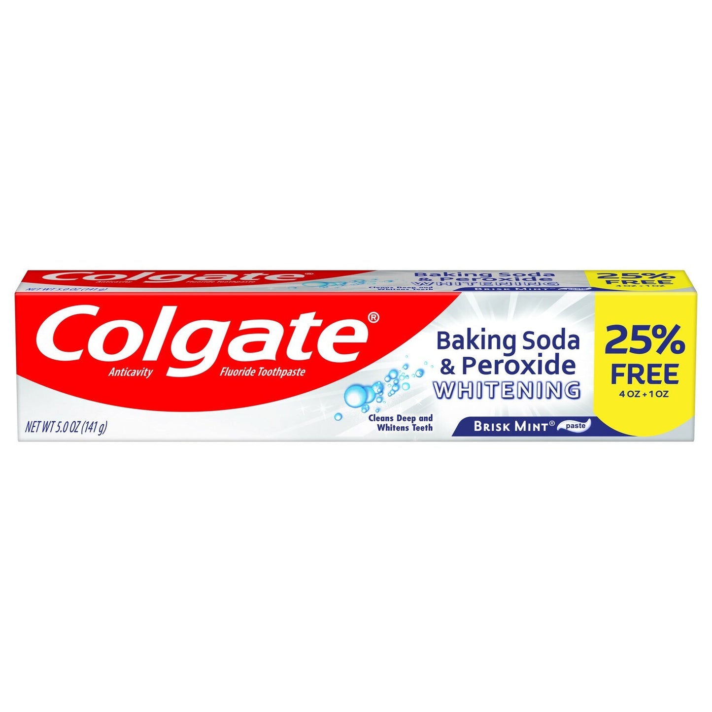 Colgate Whitening Toothpaste with Baking Soda and Peroxide, 5 oz. (24)
