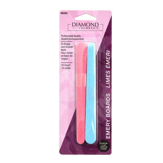 Diamond Cosmetics Emery Boards, 10-ct. Packs (Pack of 36)