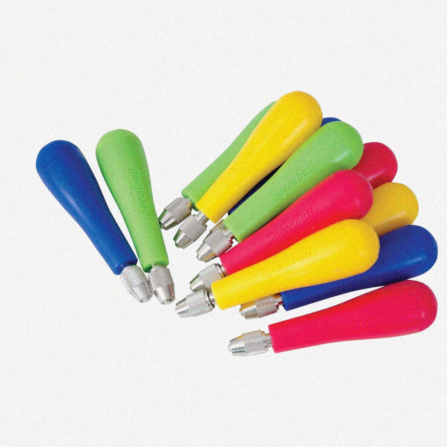 12 Assorted Color Cutter Handles Set