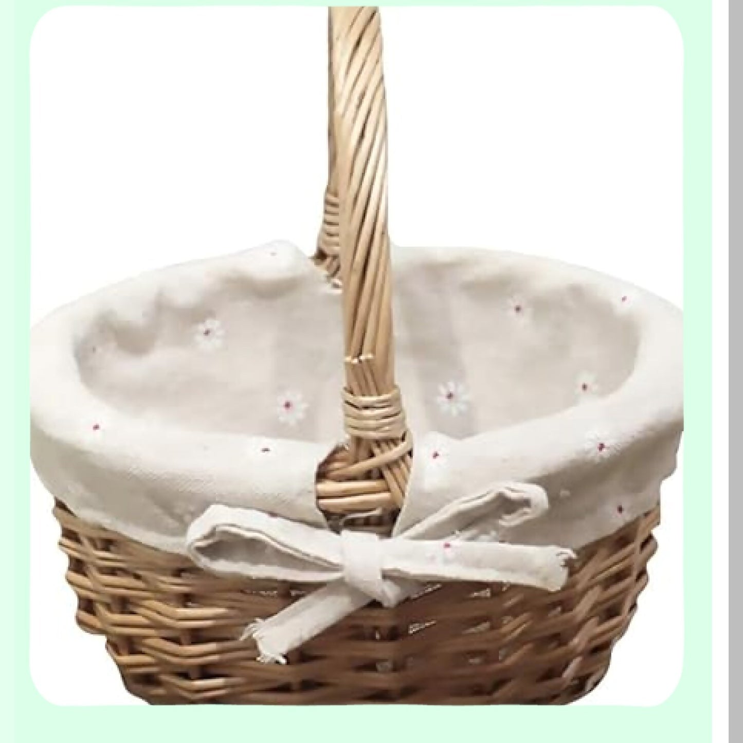 Natural Rattan Storage Basket for Home and Gift