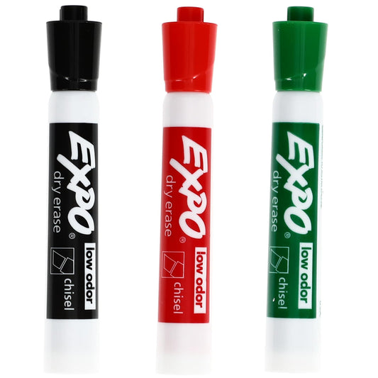 Expo Dry Erase Markers, 1-ct. Packs (Pack of 24)