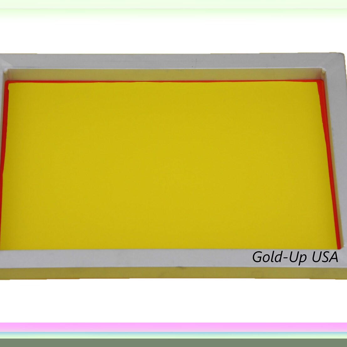 SilkPrintPro Aluminum Mesh Frame 10x14 Yellow
