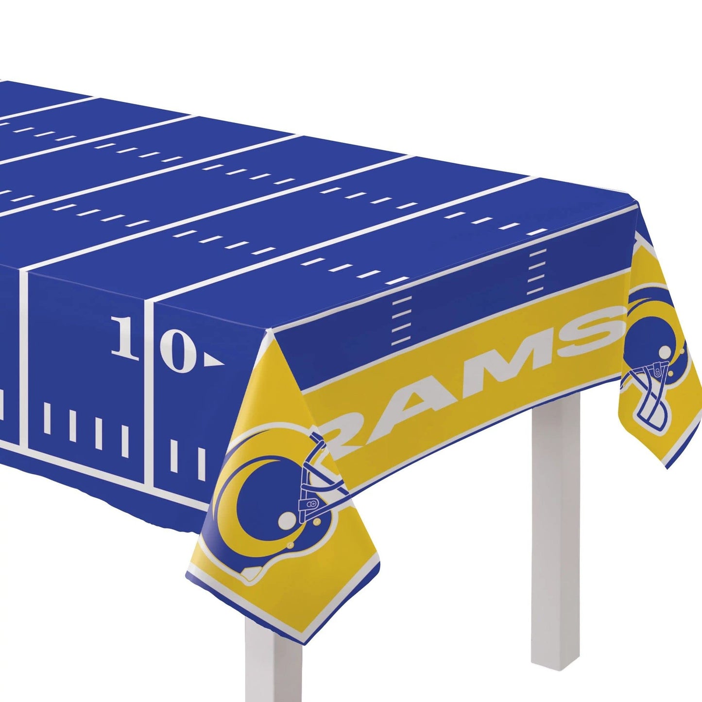 Los Angeles Rams All Over Print Plastic Table Cover 54x96 Inches