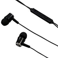 E-Circuit Metallic Swirl Earbuds with Microphones, 48-in. (Pack of 24)