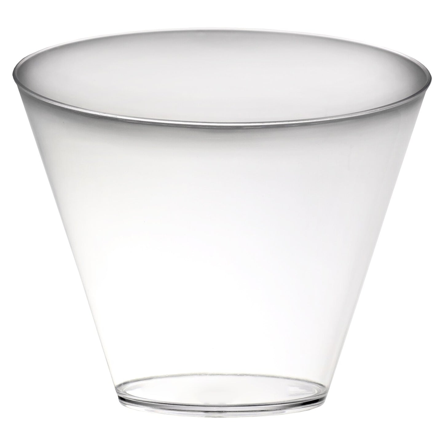 Caterer's Corner Clear Plastic Containers, 7.625x7x7.75 in. (Pack of 24)