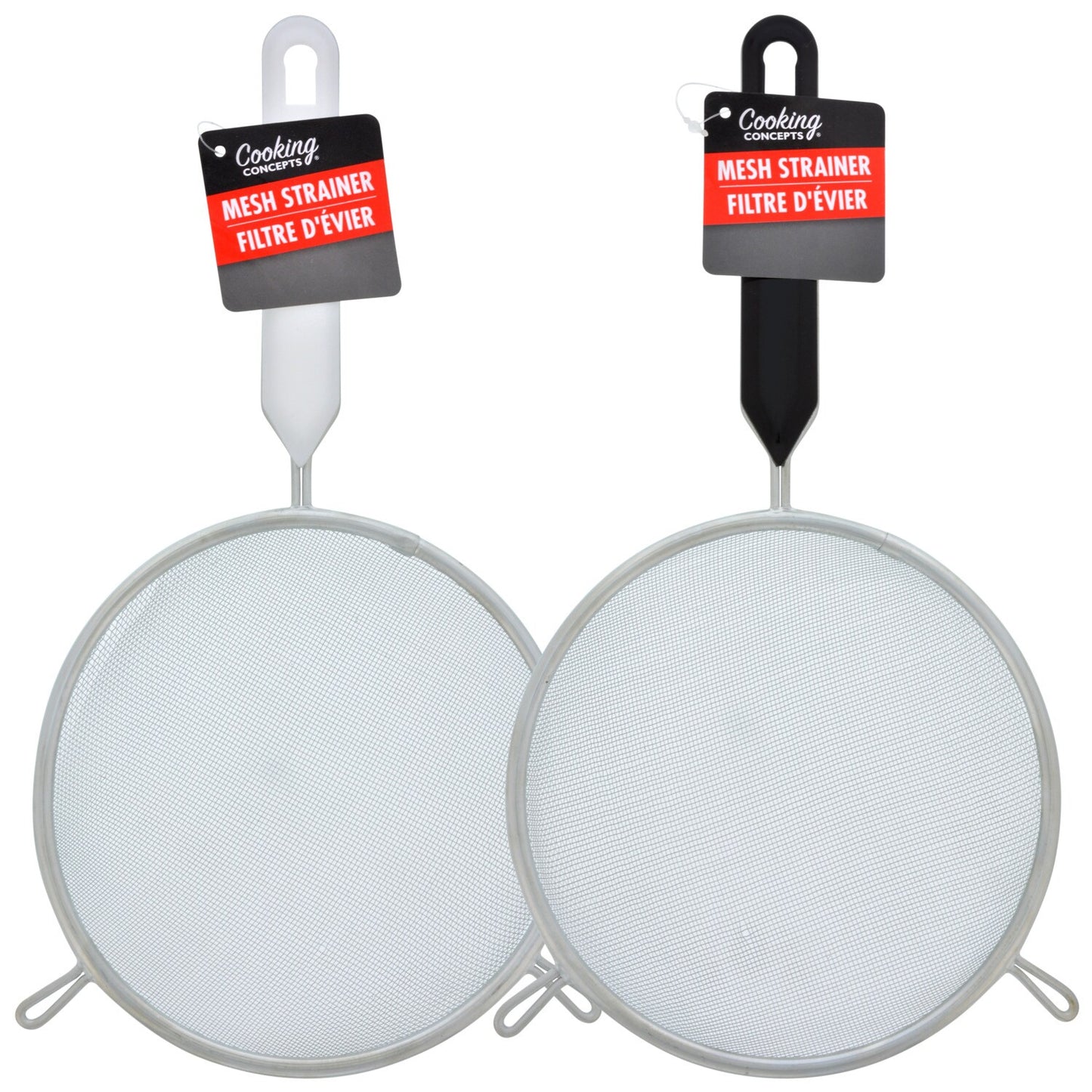Cooking Concepts Mesh Strainers with Handles, 6 in. (Pack of 24)