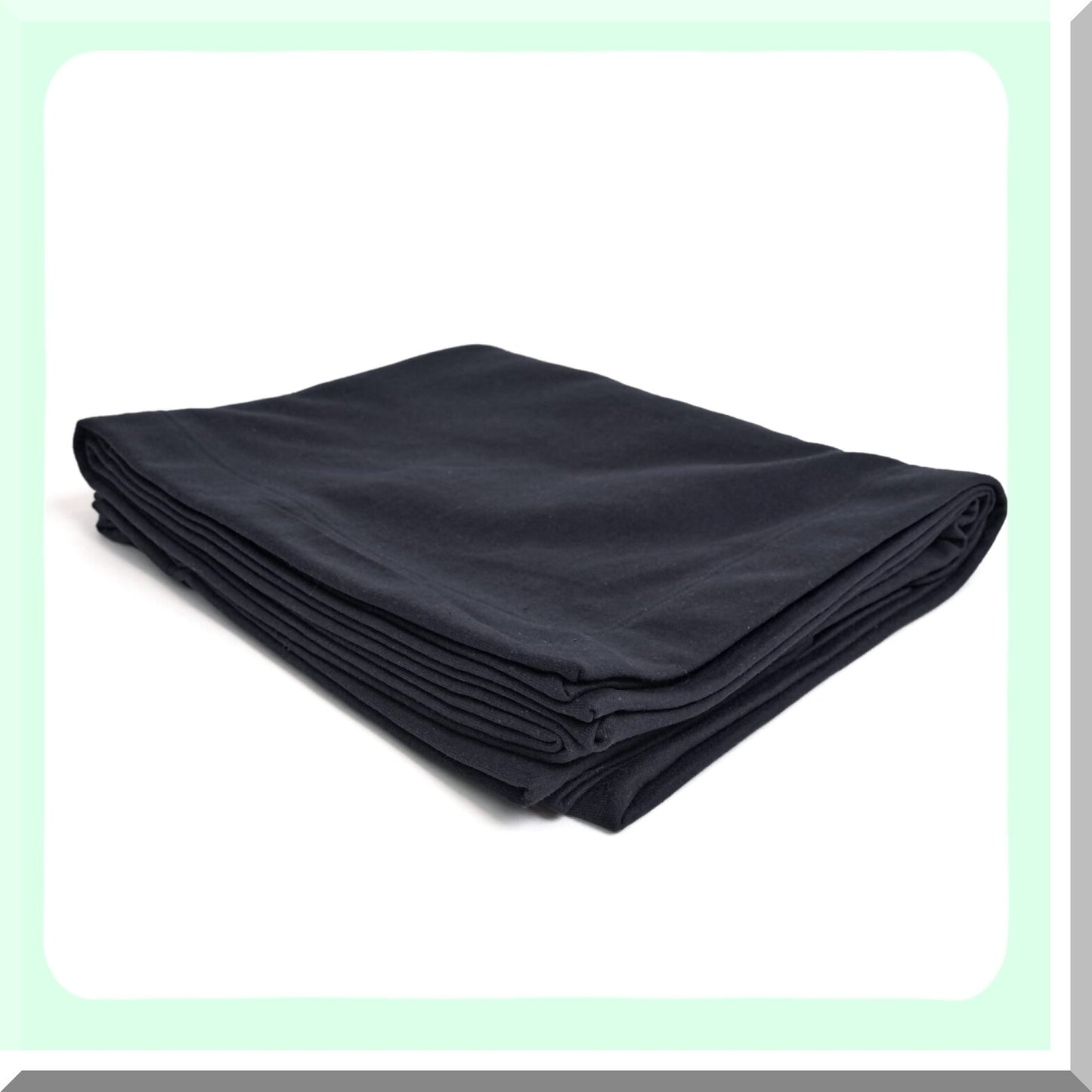 Ultimate Cozy Heavy Blend Fleece Blanket - Black, 50" x 60""