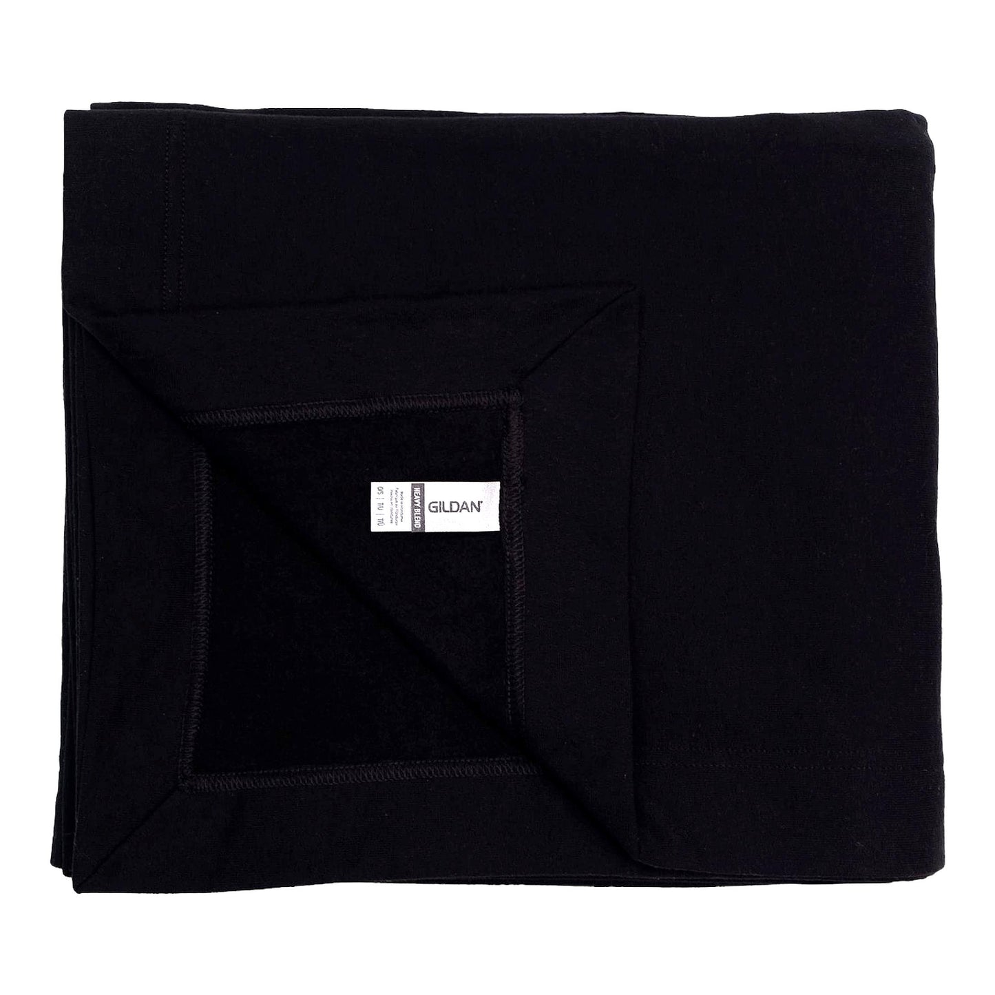 Ultimate Cozy Heavy Blend Fleece Blanket - Black, 50" x 60""