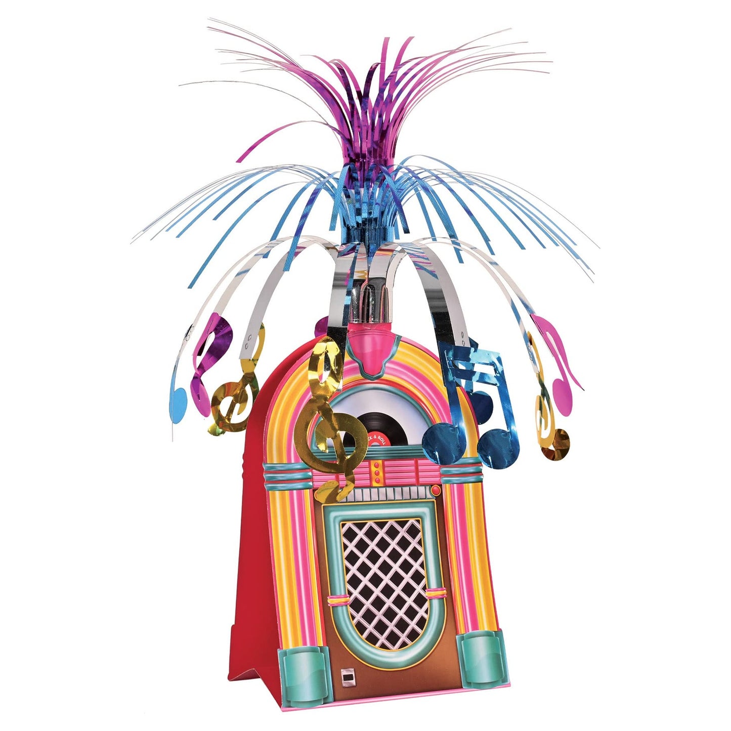 Jukebox Party Centerpiece for 50s and Rock & Roll