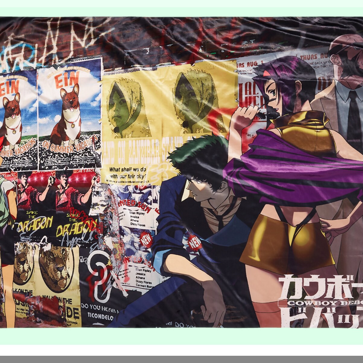 Galactic Bounty Hunter Sublimation Throw Blanket