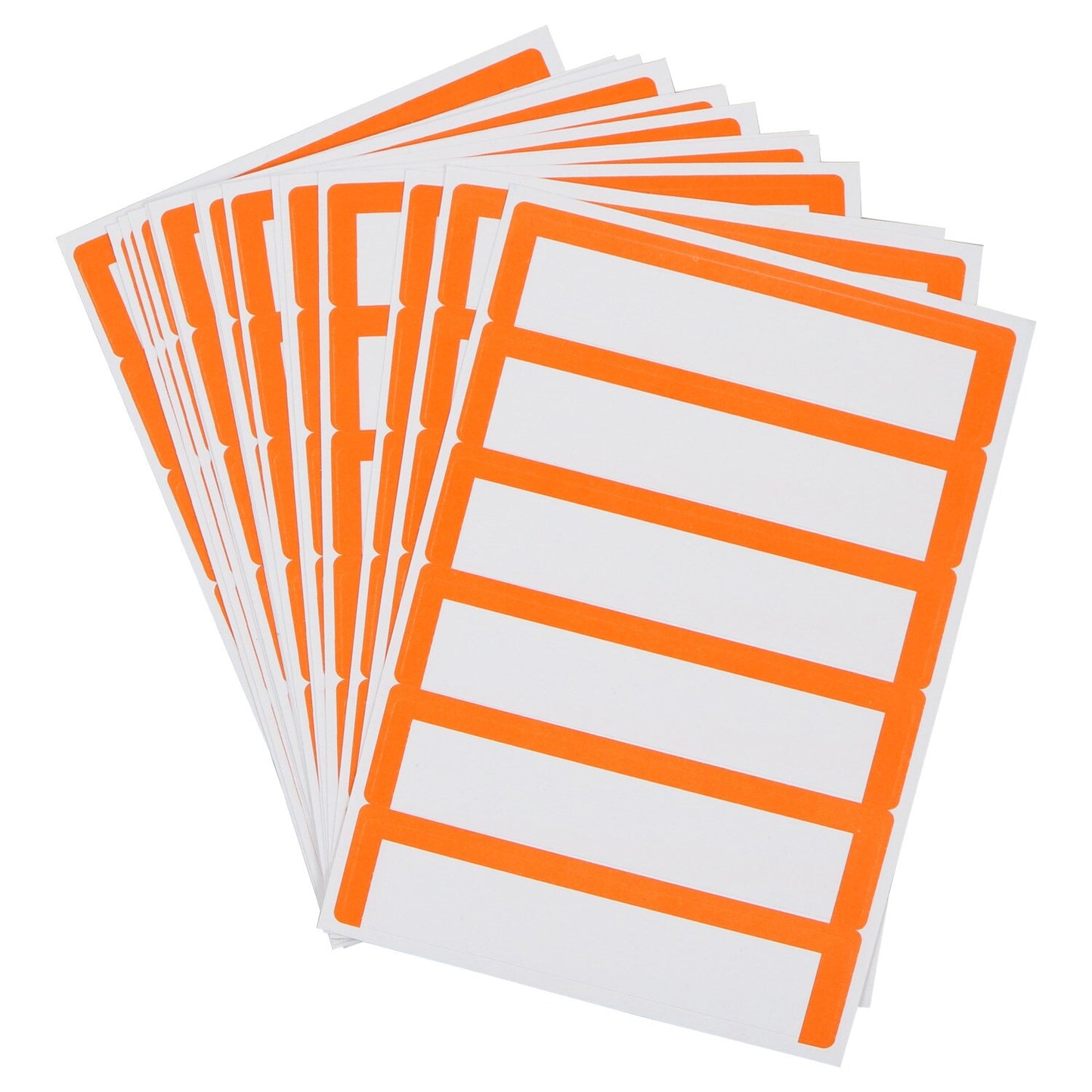 Color-Coded Blank File Folder Labels, 120-ct. Packs (Pack of 24)