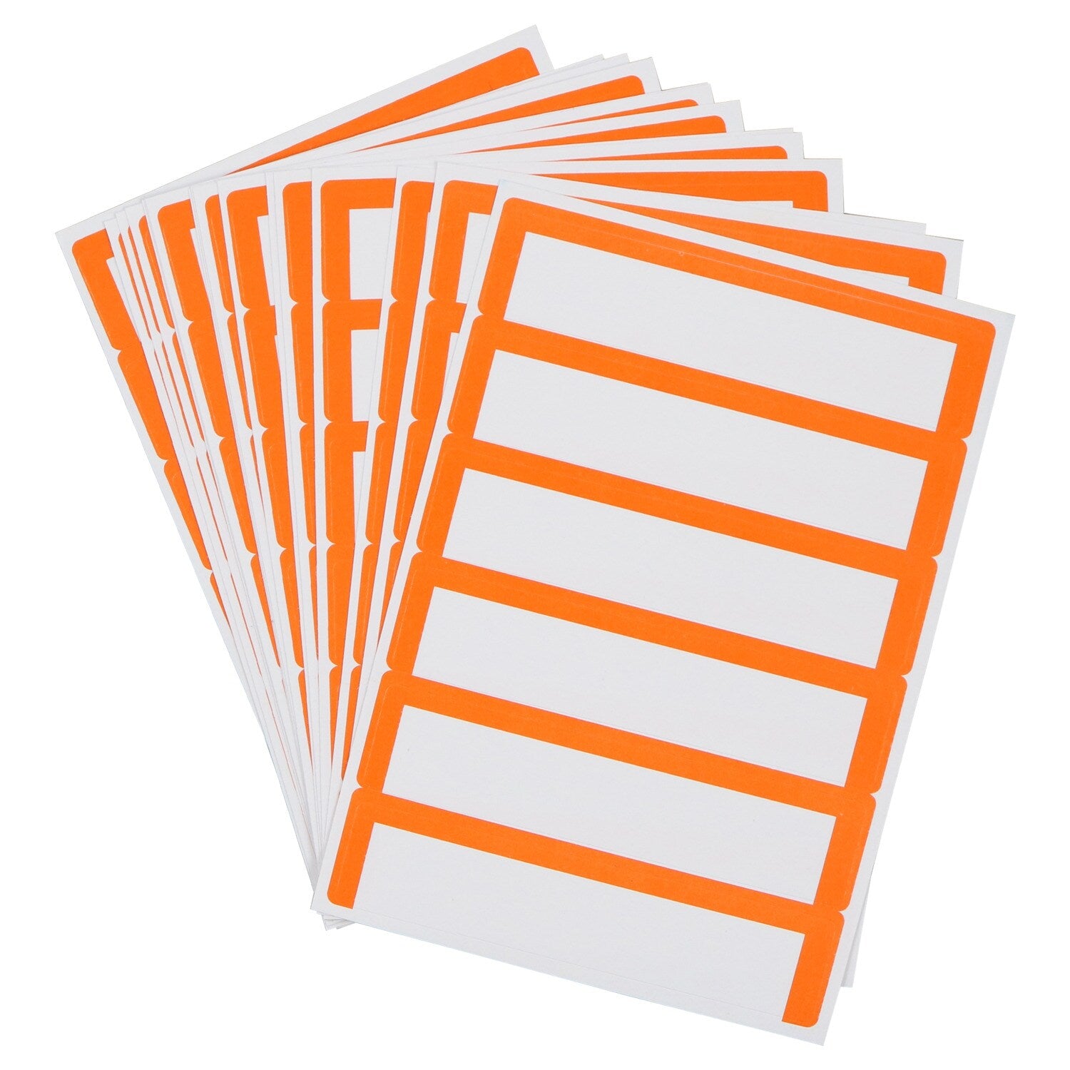 Color-Coded Blank File Folder Labels, 120-ct. Packs (Pack of 24)