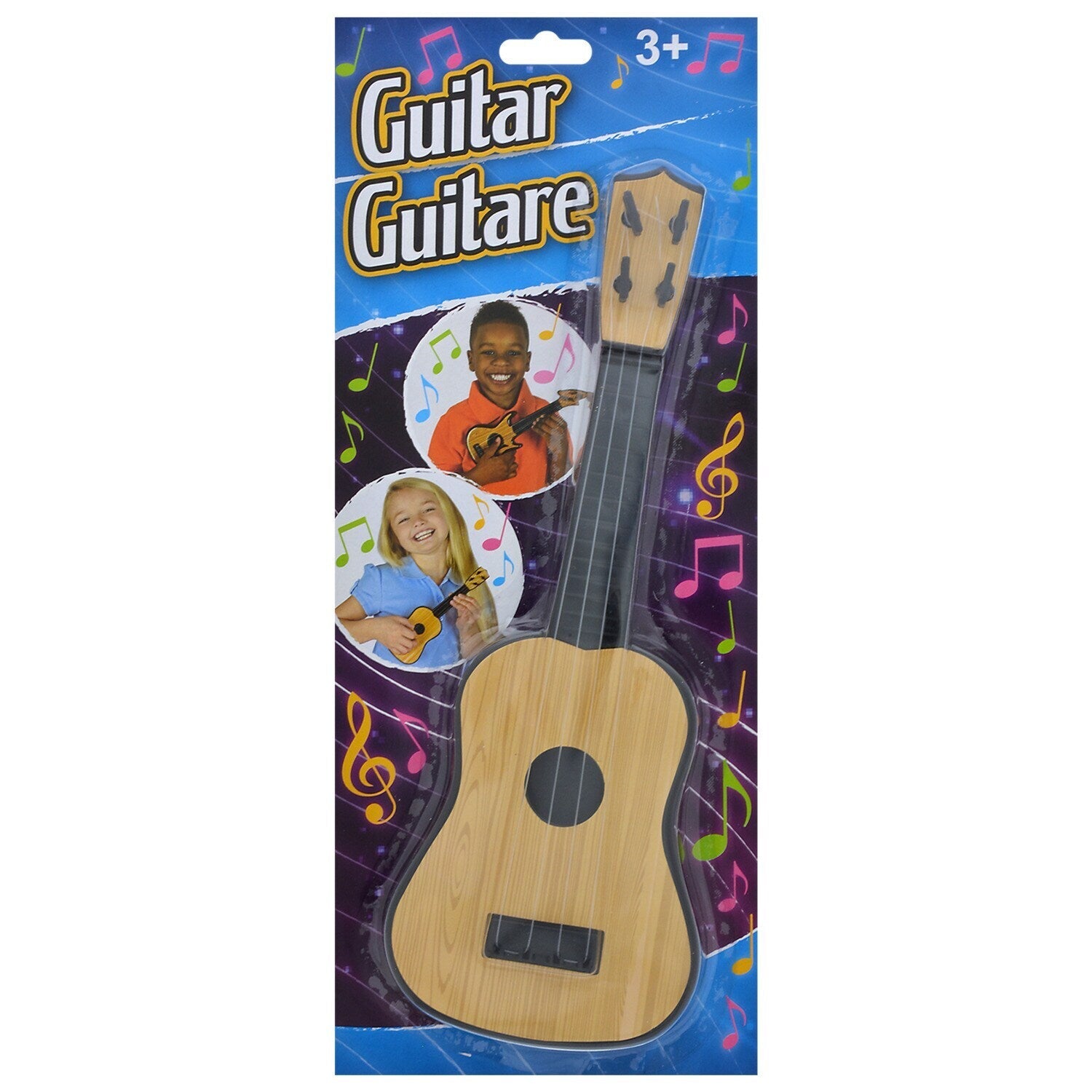 Miniature Toy Guitars, 11x3.875 in. (Pack of 24)
