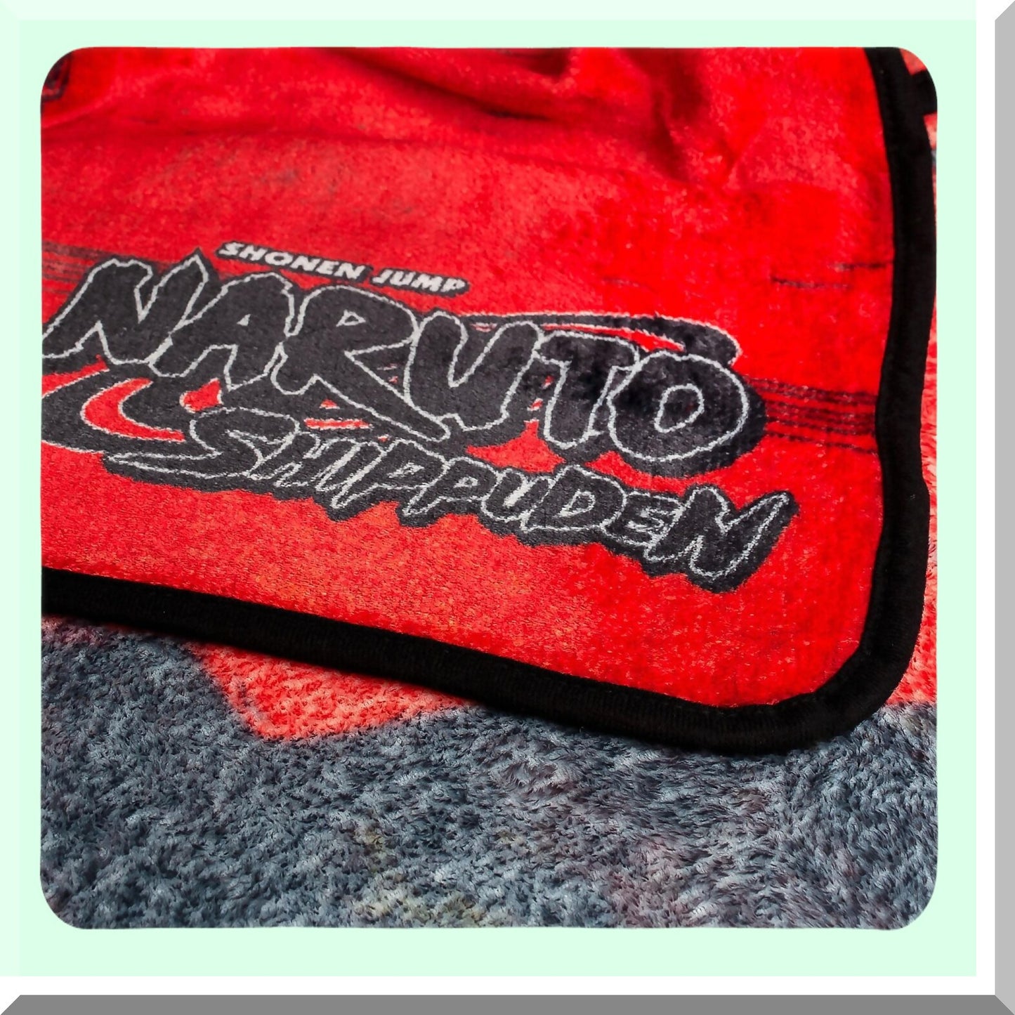 Shinobi Comfort: Naruto Ninja Fleece Throw Blanket 45x60 Inches