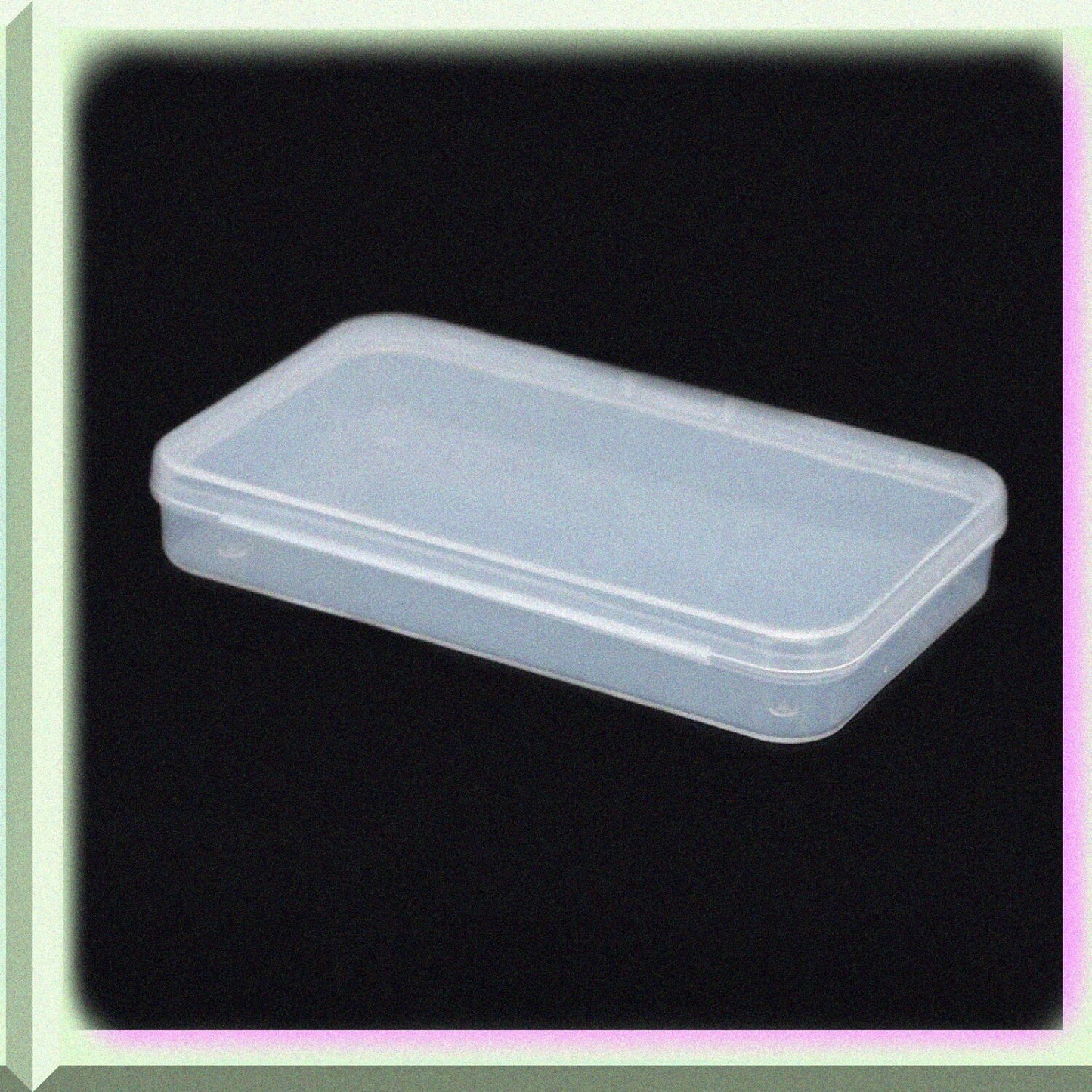 Clear Polypropylene Mini Storage Containers Pack of 4