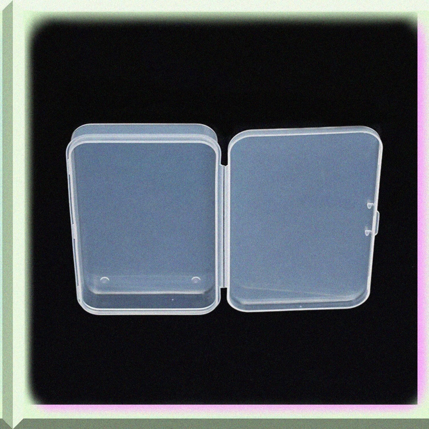 Clear Polypropylene Mini Storage Containers Pack of 4