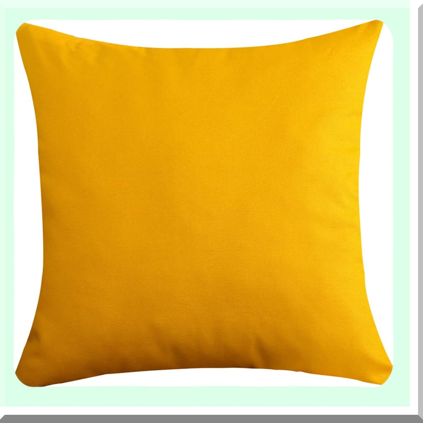 Golden Canvas Cozy Pillow Covers - Set of 2, 100% Cotton, Decorative Cushion Covers, 18"x18", 45 Color Options, Soft & Stylish Home Decor