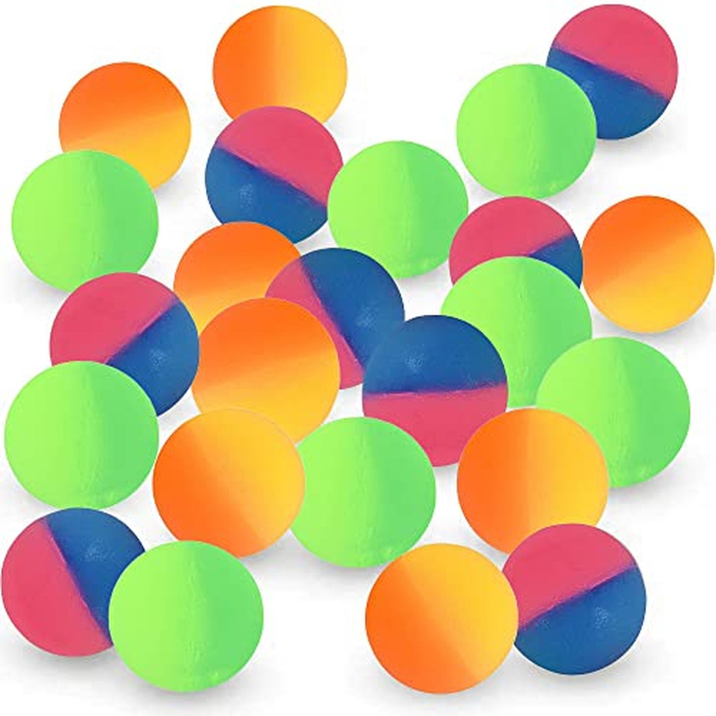 Icy Bouncy Balls for Kids Set of 30 with High Bounce
