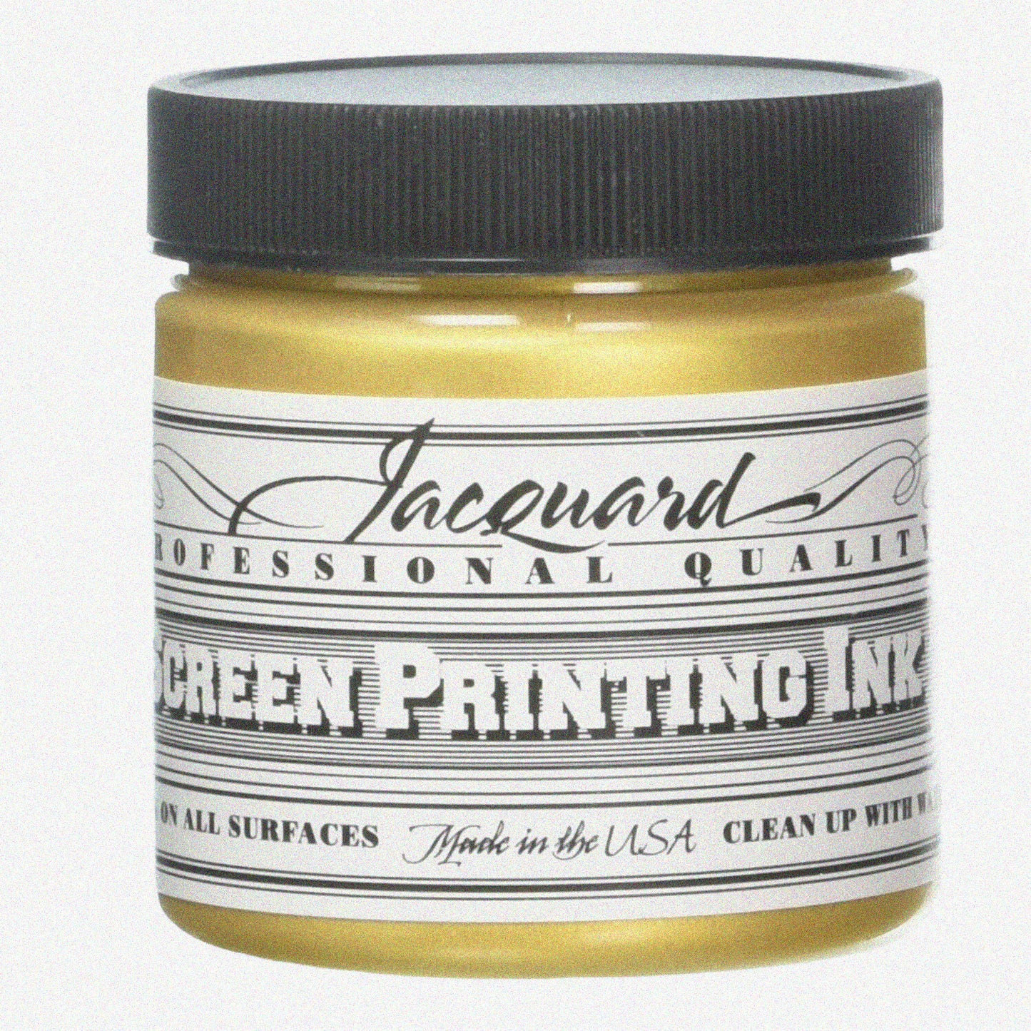 Golden AquaPrint Water-Soluble Screen Print Ink 4oz Gold