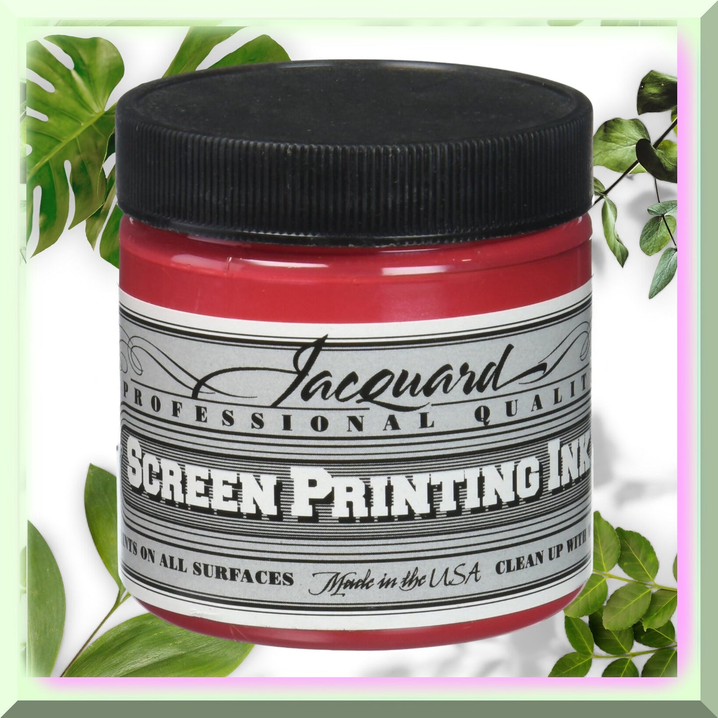 VibrantPrint Pro Water-Based Screen Ink 4oz Opaque Red