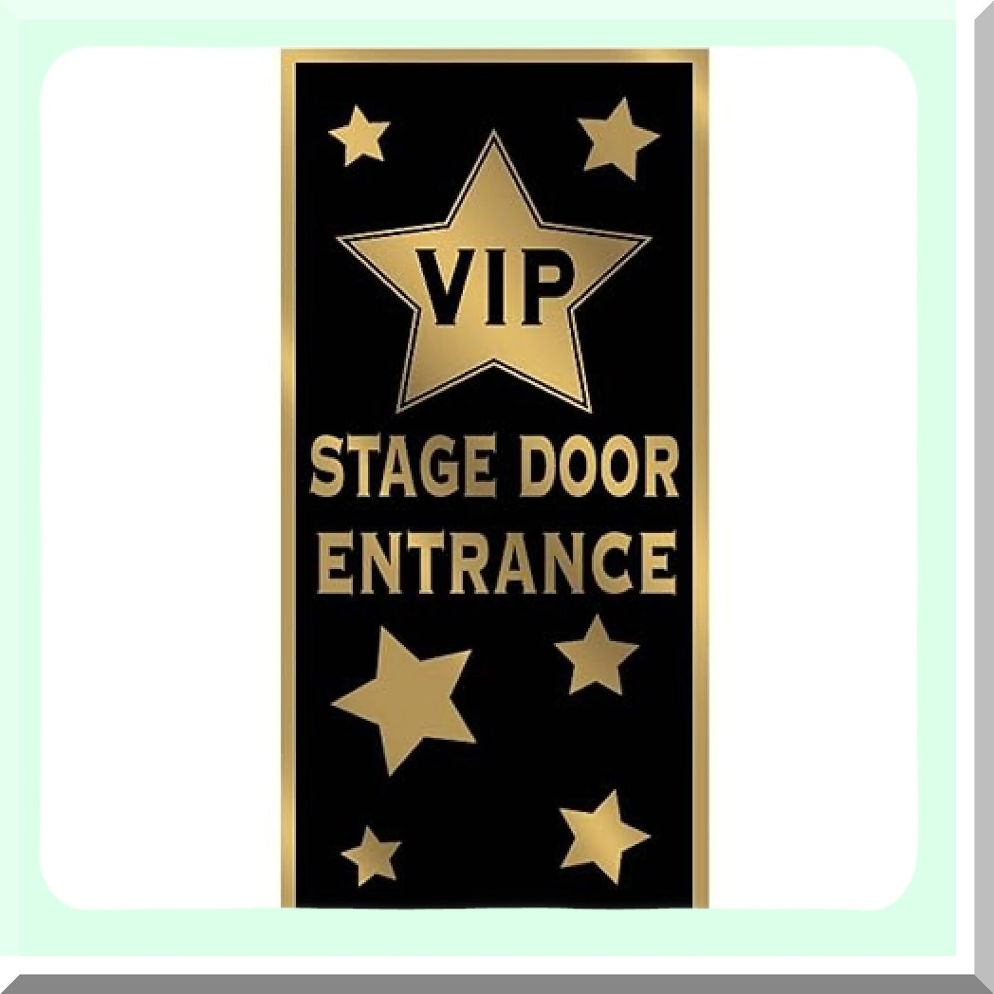 VIP Stage Door Entrance Door Cover for Parties