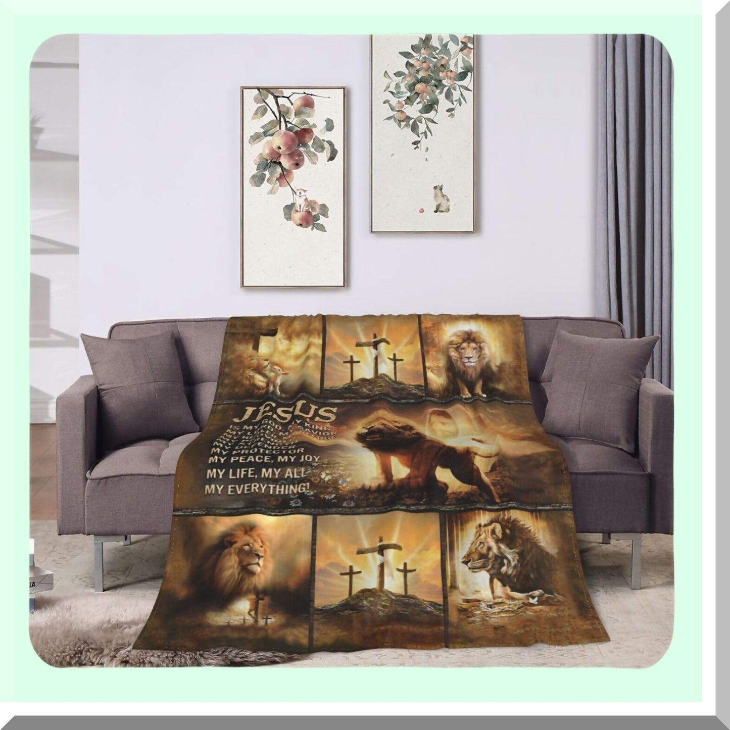 CozyMan Fleece Throw: Soft, Warm & Fuzzy Blanket for Couch, Sofa, Bed - Perfect Gift for Men & Women