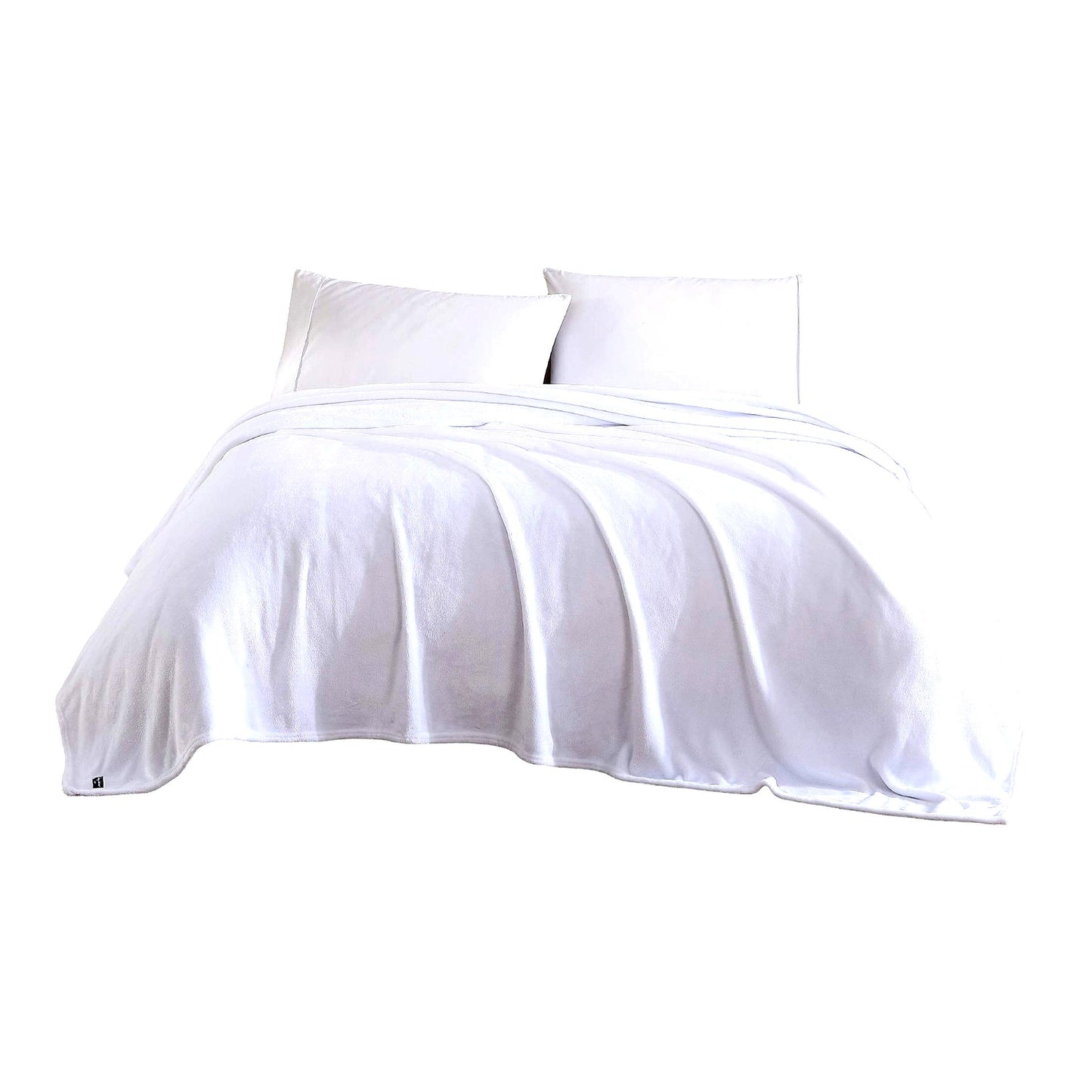 CozyDream Ultra Soft Twin Blanket - Plush Fleece Bedding for Warm Home Decor in White