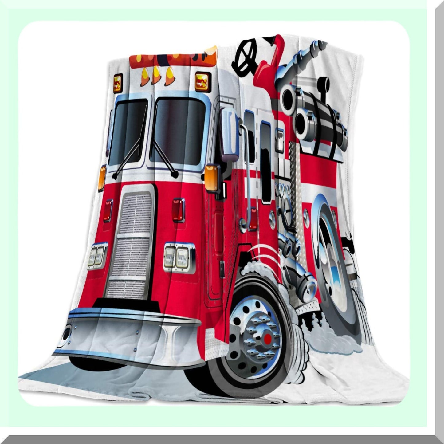 UltraSoft Twin Fleece Blanket - Lightweight, Warm, and Luxurious Cartoon Print for All Seasons - Perfect for Bed, Couch, or Sofa - 39x49 Inch