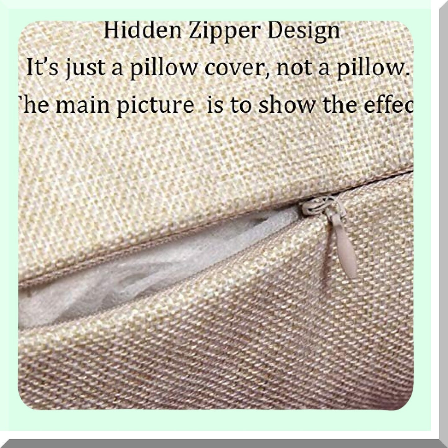 Friendship Hope Inspirational Quote Decorative Pillow Cover - Black Word Art Love Friends - Home Living Room Bed Sofa Car Cotton Linen Square 18 x 18 Inches