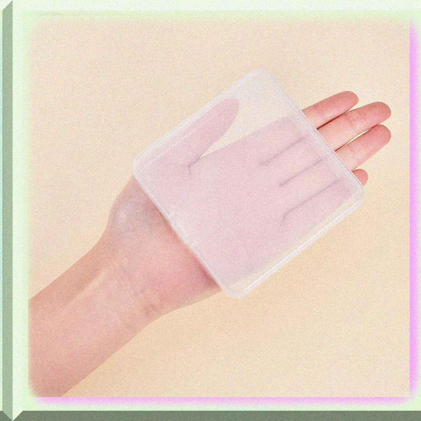 10 Pack Square Clear Plastic Bead Storage Containers 3.74x3.74x1.18"