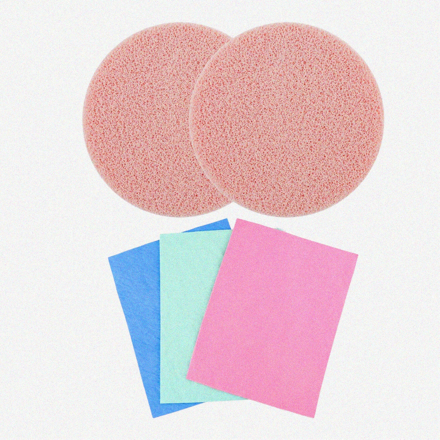 5 Pcs Stamp Cleaning Sponge and Cloth Set