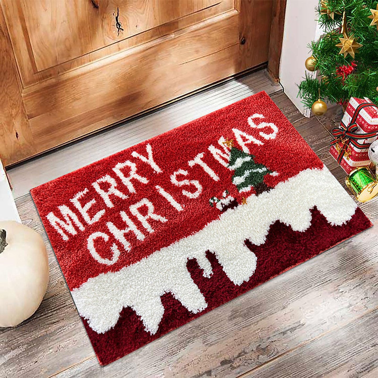 Red Bath Mat 20 x 30 inch