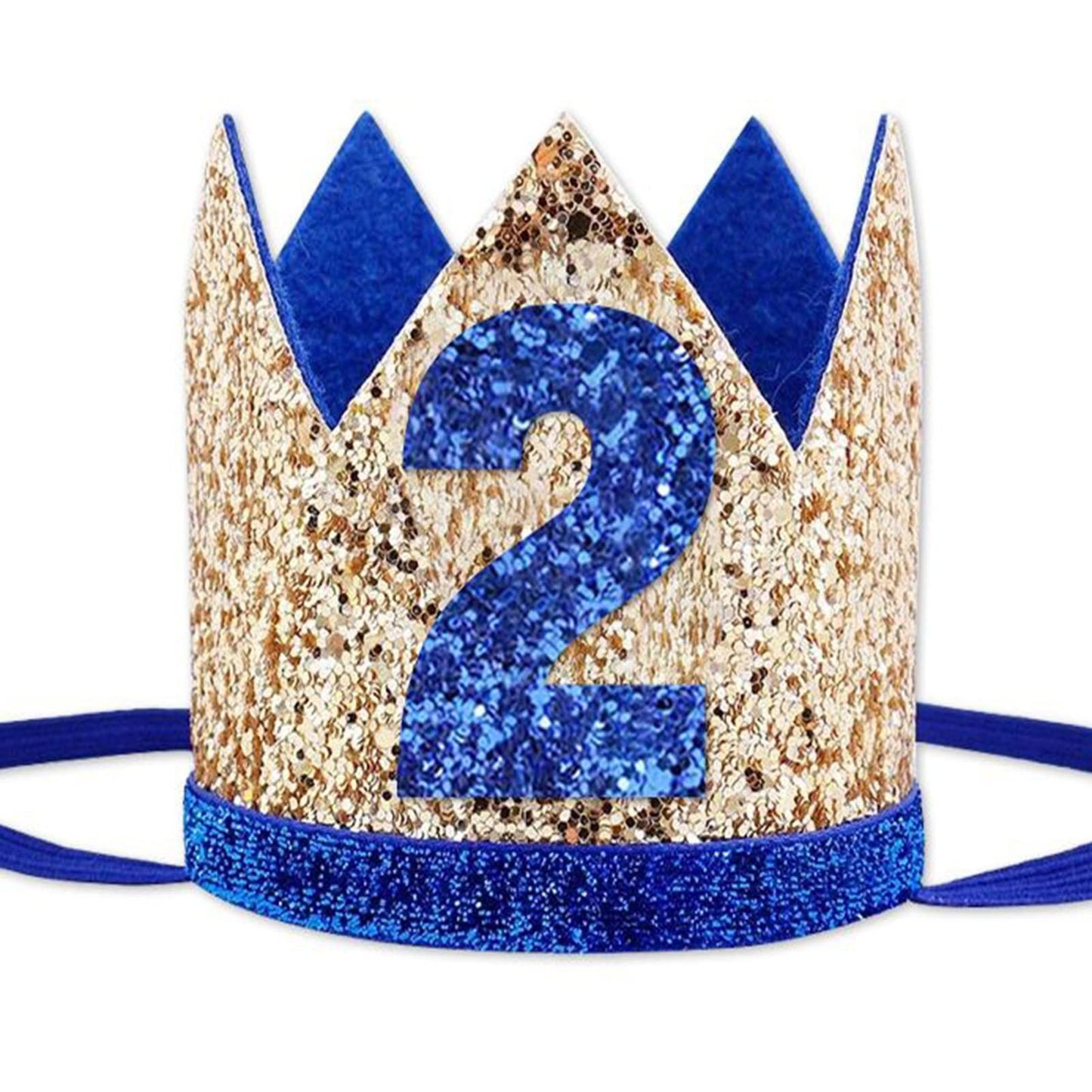 Baby Birthday Crown Hat for 2nd Party Celebration