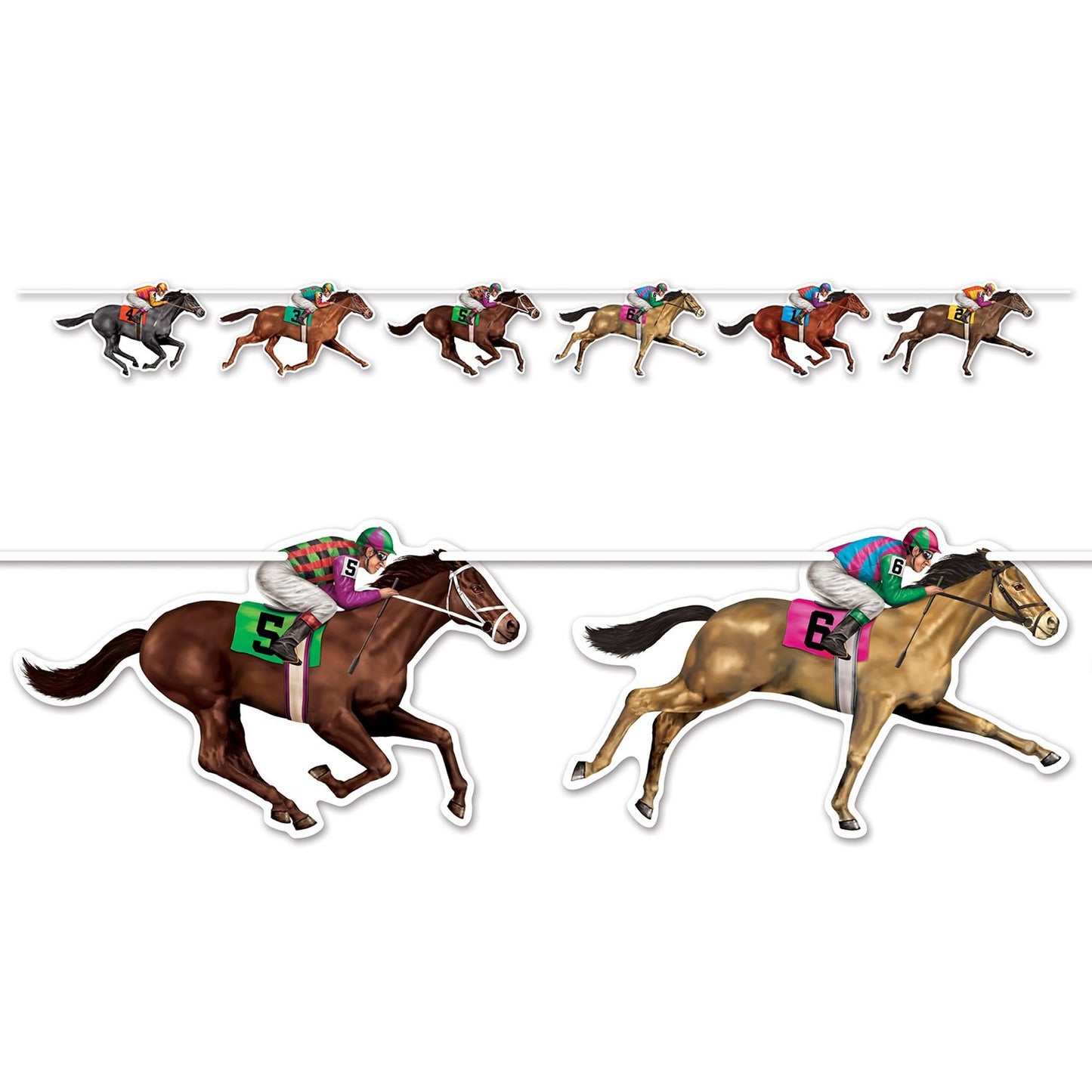 Horse Racing Streamer Package for Parties and Events