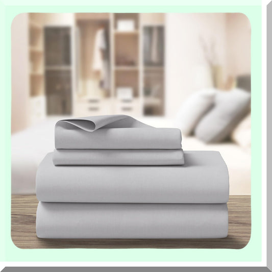 Glacier Gray Full Bedding Set - Luxe Collection