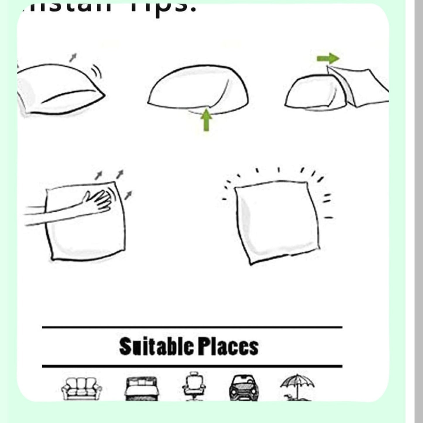 Merry Animals Cat Throw Pillow - Adorable Kitten Xmas Light Cushion Cover - 12X20 Inch Cotton Linen Sofa Couch Pillowcase - Cute Hat Scarf Design for Bed