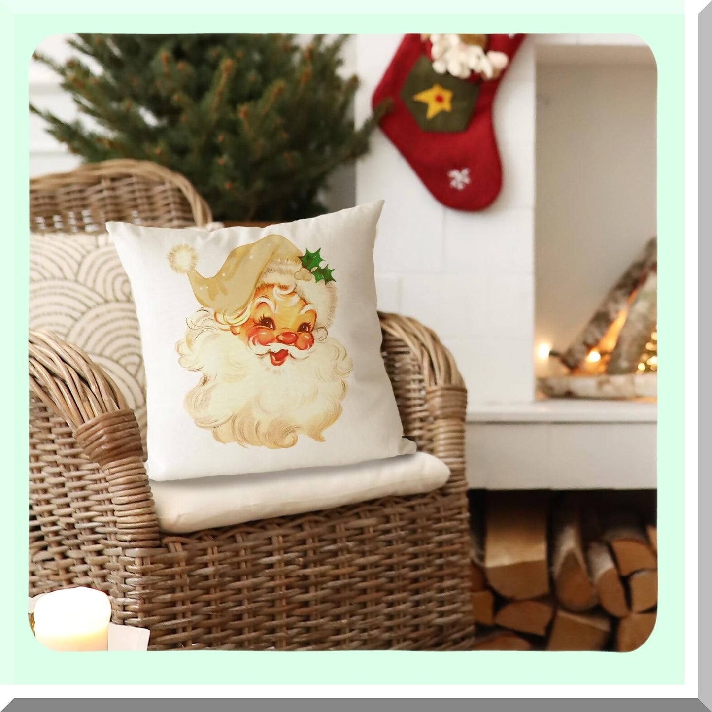 Boho Vintage Pillow Covers 18x18 - Decorative Home Decorations for Boho and Vintage Style - Set of 2 Pillow Covers for a Stylish Home