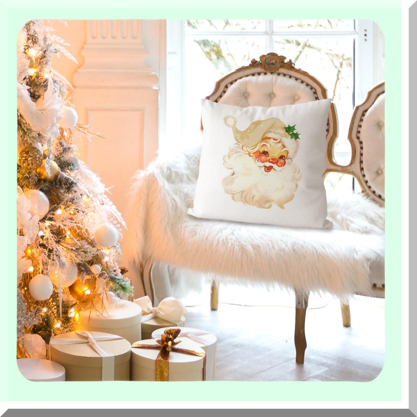 Boho Vintage Pillow Covers 18x18 - Decorative Home Decorations for Boho and Vintage Style - Set of 2 Pillow Covers for a Stylish Home