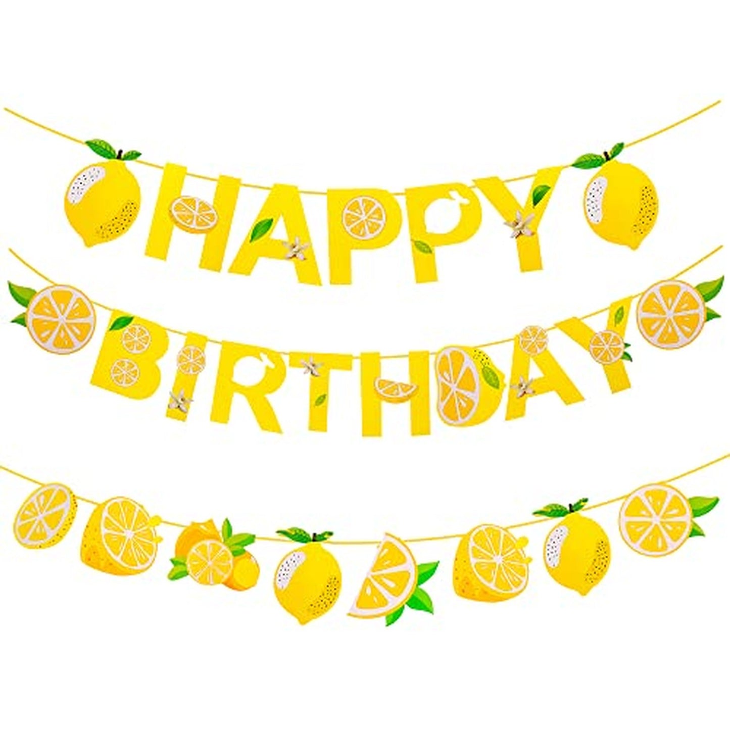 Lemon Party Decorations for Summer Birthday Celebration